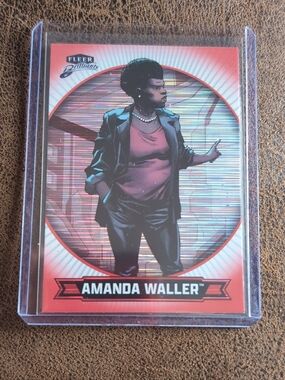 🍁2025 Fleer Brilliants Superman Red Heat Vision Amanda Waller #0263/1938 Card